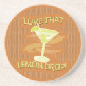 Lemon Drop Coaster
