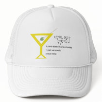 Lemon Drop Martini Hat by pchanger Lemon Drop Martini Hat