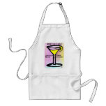 LEMON DROP MARTINI TIME PASTEL PRINT by Jill Apron