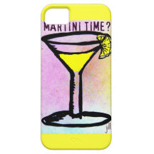 LEMON DROP MARTINI TIME PRINT iPhone 5 CASE