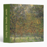 Lemon Grove in Bordighera by Claude Monet 3 Ring Binder