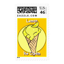 Lemon Ice Cream Postage postage