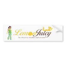 Lemon Juicy Stuff bumper stickers