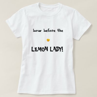 LEMON LADY shirt