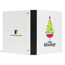 Lemon lime Christmas tree martini glass binders