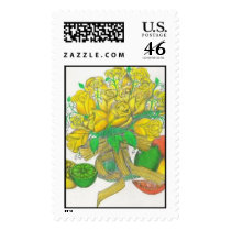 Lemon.Lime Rose postage