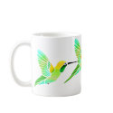 Lemon Lime Sorbet Hummingbirds mugs