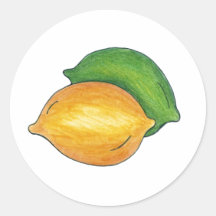 Lemon & Lime Sticker
