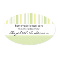 Lemon Lime Stripes From the Kitchen of Label