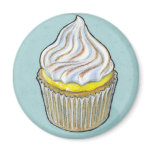Lemon Merangue Cupcake magnets