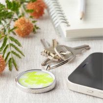 Lemon Meringue,geometric graphic keychains