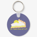 lemon pie key chain keychains