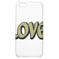 Lemon Polkadot Love iPhone 5C Covers