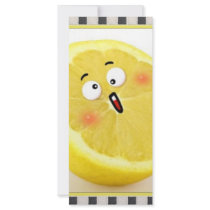 lemon custom rack card