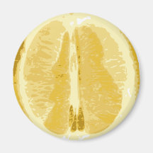 Lemon Refrigerator Magnet