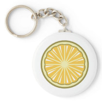 lemon slice key chains