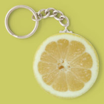 Lemon Slice Keychain keychains