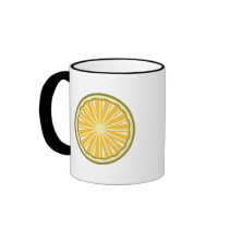 lemon slice coffee mugs