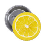 lemon slice pinback buttons