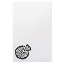 Lemon Slice Stationery by theHOELstudio Lemon Slice Stationery
