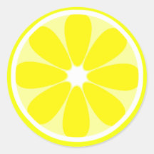 Lemon Slice Sticker