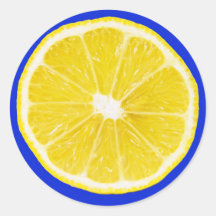 lemon slice stickers