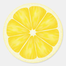 Lemon Slice Stickers