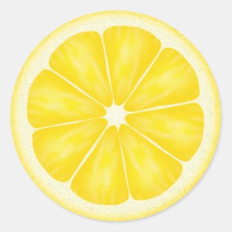 Lemon Slice Stickers