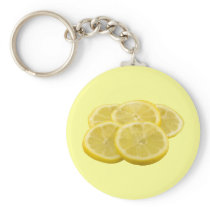 Lemon Slices Keychain