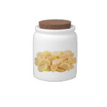 Lemon Slices Marmalade Candy Jar