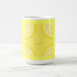 LEMON SLICES YELLOW LEMONADE REFRESHING SUMMER COFFEE MUGS