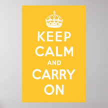 Lemon Square Yellow Poster