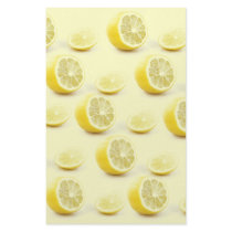lemon stationary stationery design