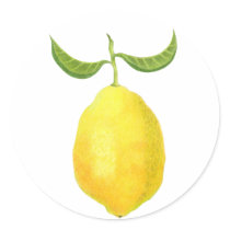 Lemon Sticker