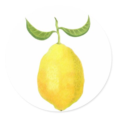 Lemon Sticker