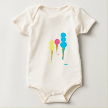 Lemon, strawberry, blueberry ice cream onesie t-shirts