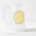 Lemon Tart Pastry. Sunny Yellow. Mug