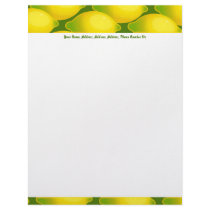 Lemon Wallpaper, Lemon Wallpaper, Your Name, Ad... Customized Letterhead