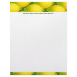 Lemon Wallpaper, Lemon Wallpaper, Your Name, Ad... Customized Letterhead