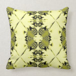 Lemon Yellow Lace American MoJo Pillow