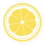 Lemonade Stand Lemon Stickers