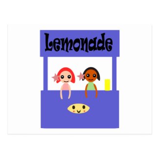 Lemonade Stand Postcard