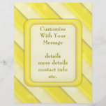 Lemonade Stripes Flyer