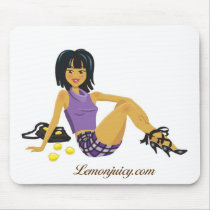Lemonjuicy.com's Resident Shopaholic mousepads