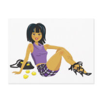 Lemonjuicy.com's Resident Shopaholic postcards