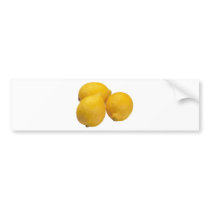 lemons bumper stickers by claricardoza lemons bumper stickers