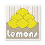 Lemons Series 3 Square Magnet