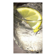 Lemonwater - foodservice business card - Olive