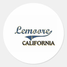 Lemoore California City Classic Stickers