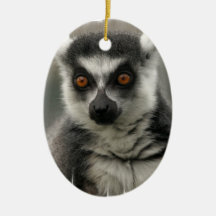 Lemur Face Ornament
